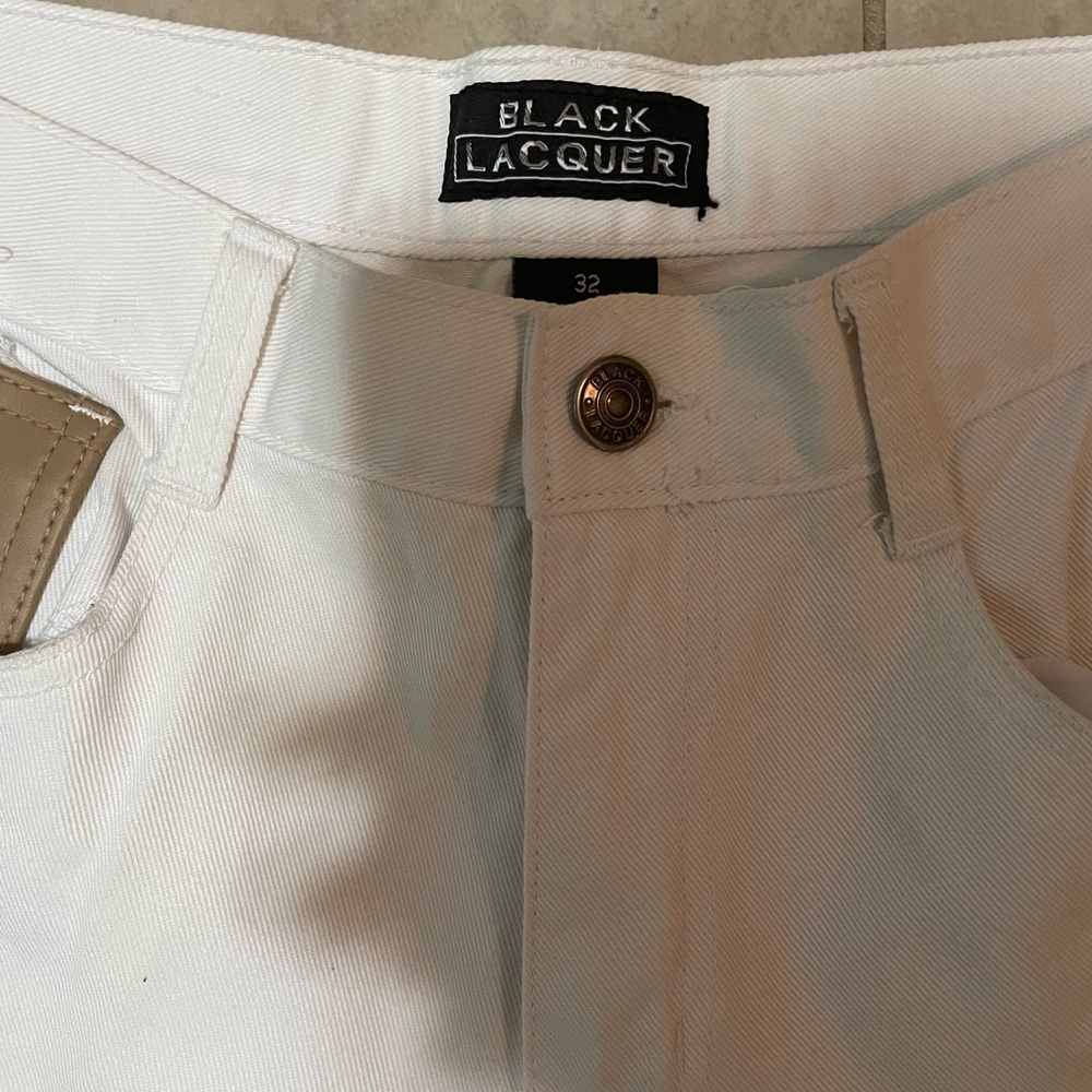New Black Lacquer Jeans